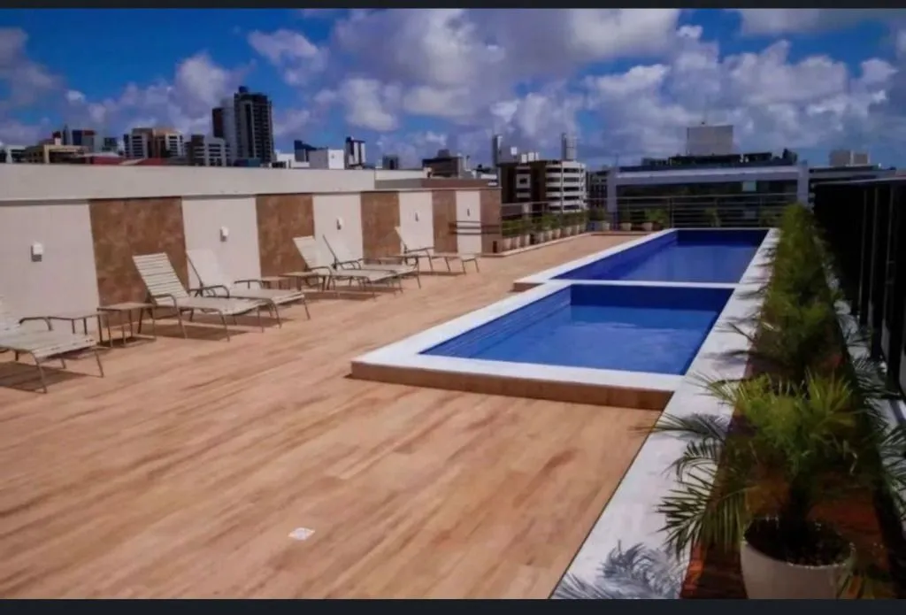 Imagem Flat com 1 dormitório à venda, 36 m² por R$ 659.998,00 - Cabo Branco - João Pessoa/PB