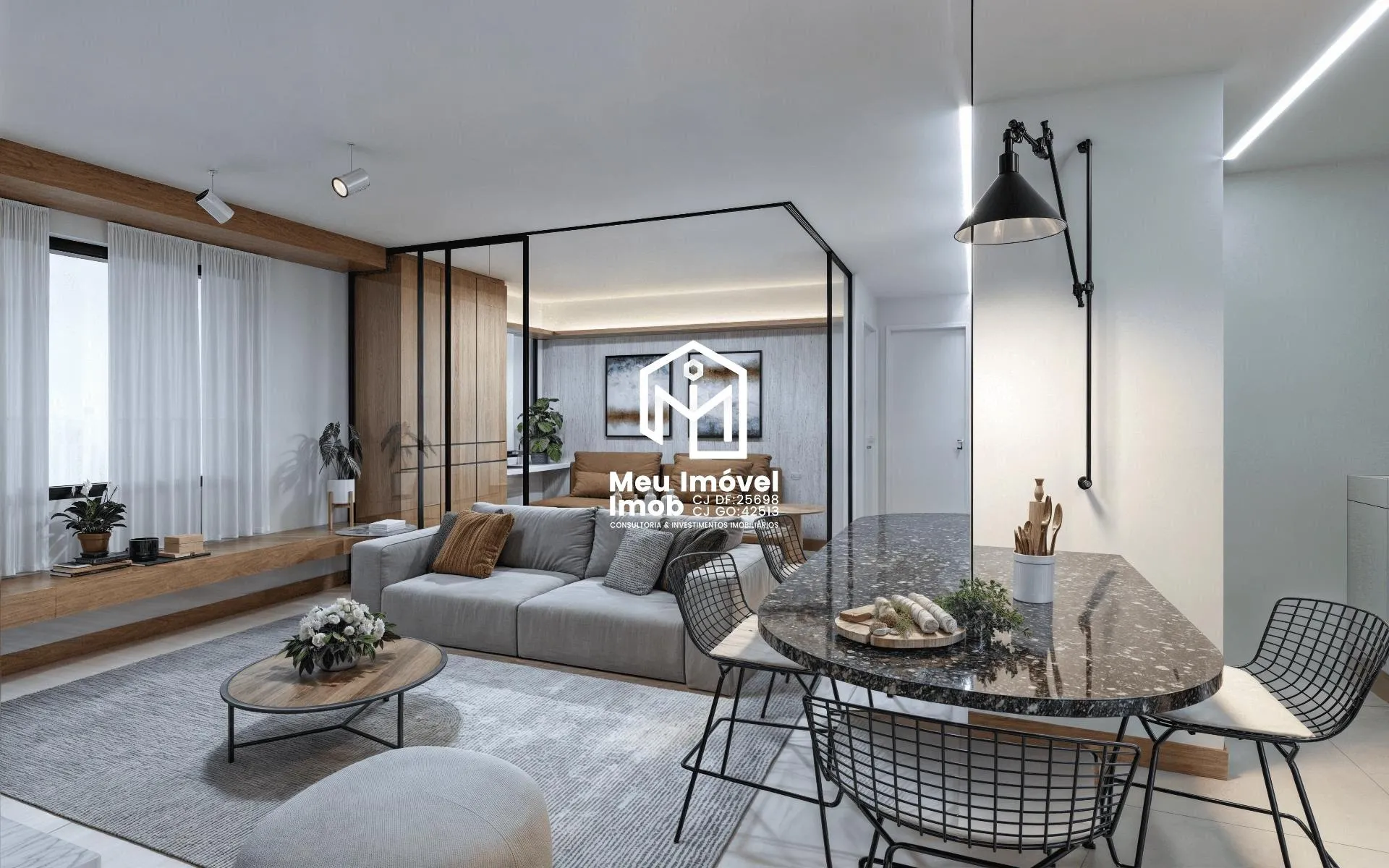 Imagem Apartamento 3 Quartos 1 Suíte 1 Vaga 63m² Guará/DF