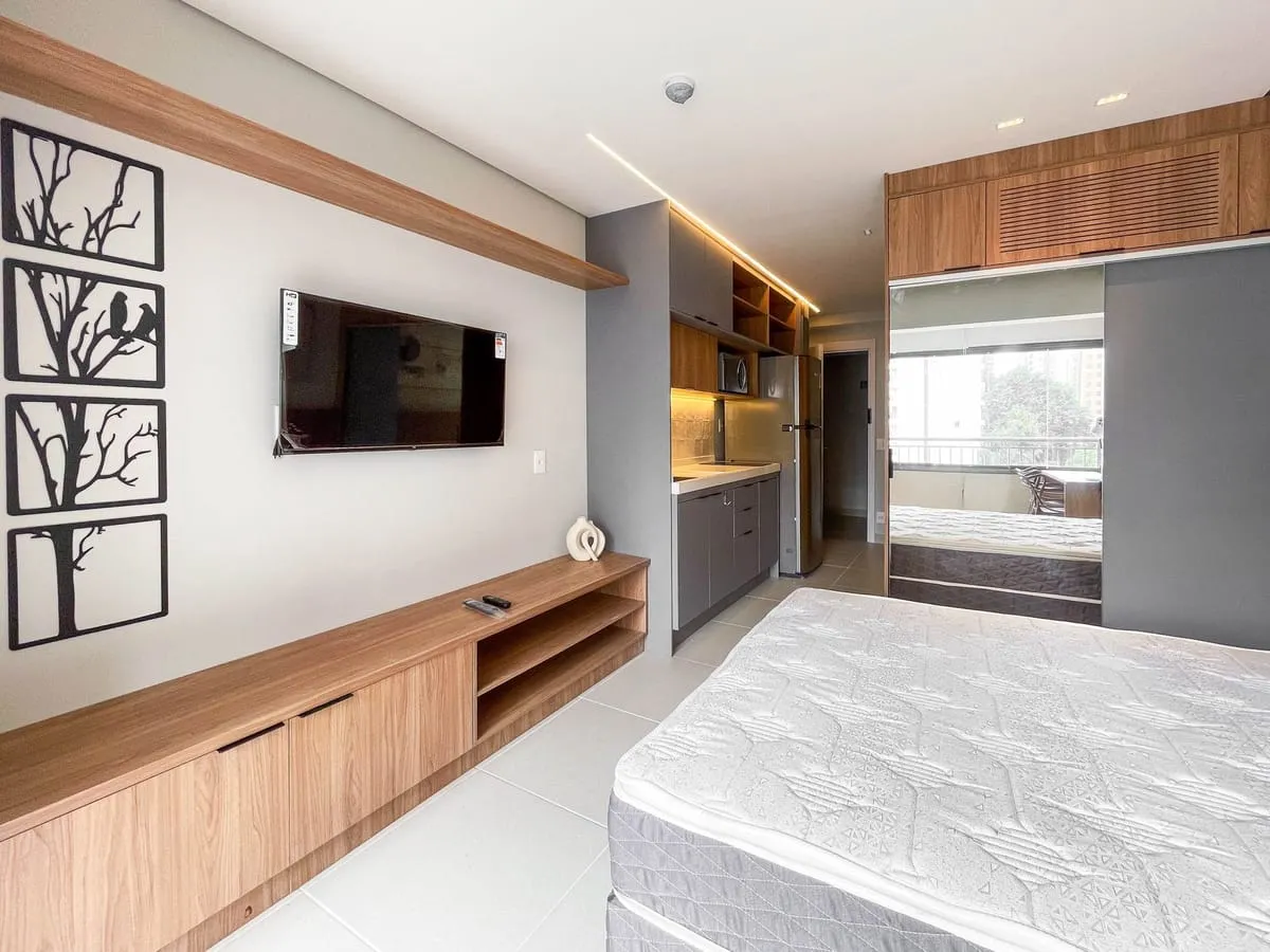 Imagem Apartamento com 1 Quarto para alugar, 29m² - Planalto Paulista