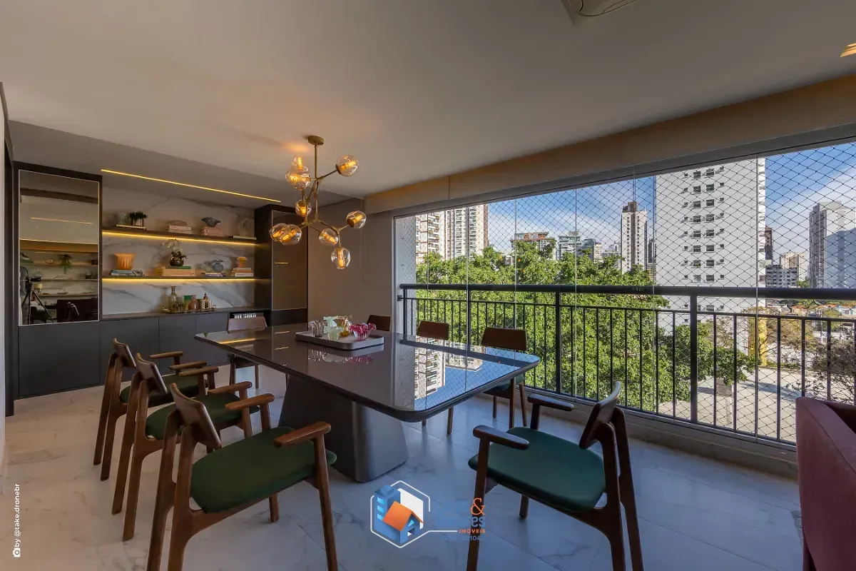 Imagem Apartamento para venda em Brooklin com 3 quartos, sendo 3 suítes, 213m²