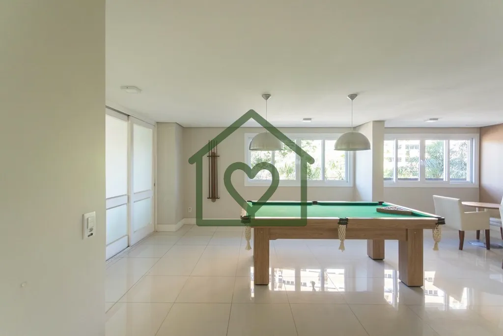 Imagem Apartamento pronto para morar com móveis fixos e eletrodomésticos, composto de sala com sacada abe...