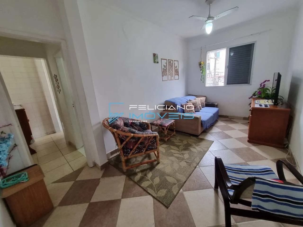 Imagem Apartamento com 1 quarto, Ocian, Praia Grande - R$ 265 mil, Cod: 7560