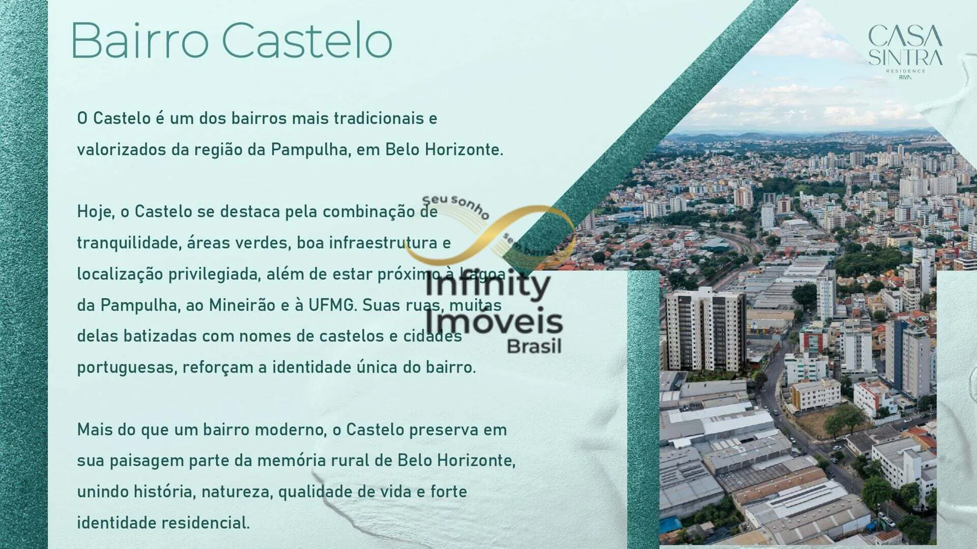 Imagem CASA SINTRA - Apartamento Alto Padrão em Castelo, Belo Horizonte/MG