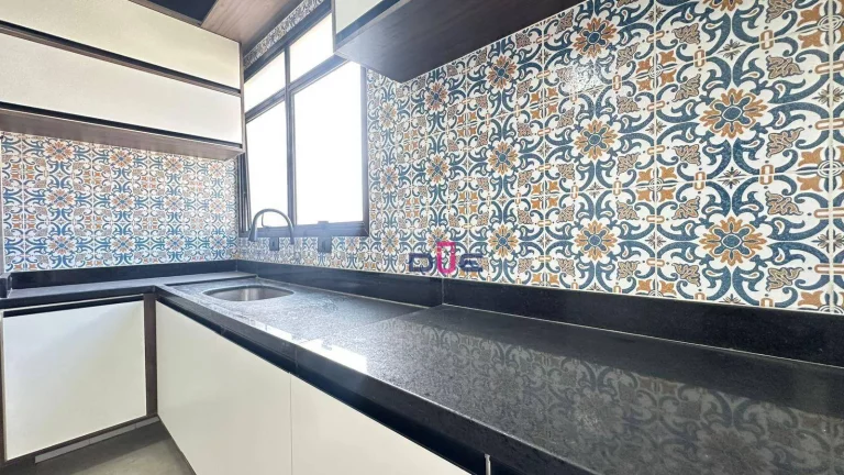 Imagem Cobertura tipo Penthouse com vista mar, espaço gourmet , piscina, com 3 dormitórios à venda, 191 m² por R$ 1.802.000 - Gonzaga - Santos/SP