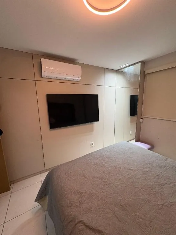 Imagem Apartamento com 98 m², vista mar, 3 quartos, mobiliado, 2 vagas e lazer completo em Manaíra, próximo à praia.