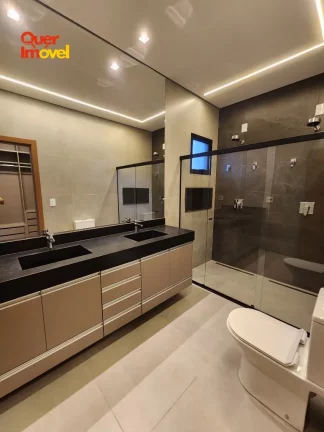 Imagem Residência de Alto Padrão no Condomínio Quinta dos Ventos em Ribeirão Preto-SP 3 quartos, 3 suítes, 2 salas, 5 banheiros, 2 vagas, 208m² Quer Imóvel Negócios Imobiliários.