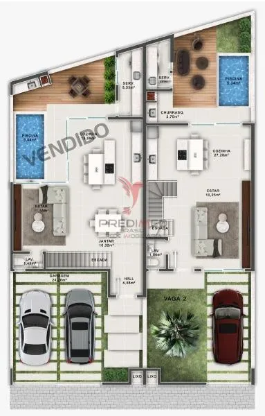 Imagem TRIPLEX DE ALTO PADRÃO PRÓXIMO PRAIA DO QUILOMBO
