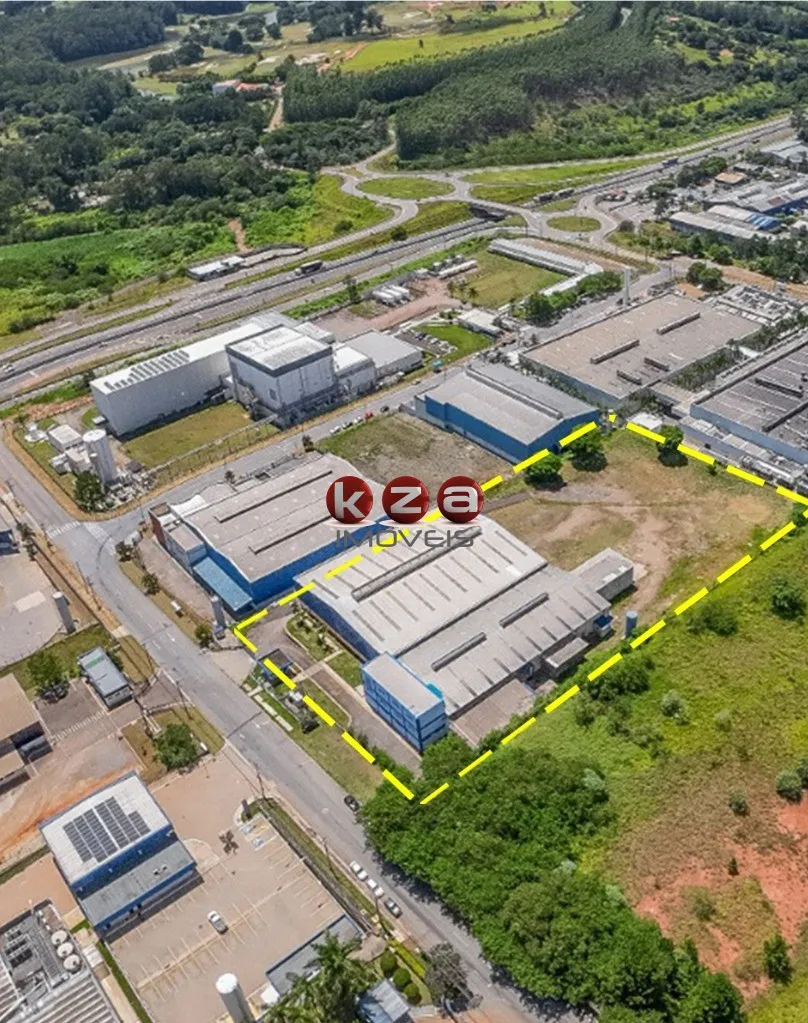 Imagem Galpão Industrial de Alto Padrão para Locação em Itatiba-SP, Distrito Industrial Alfredo Relo: 6 Salas, 6 Banheiros, 8 Vagas de Garagem, 3.857 m².