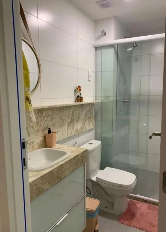 Imagem Apartamento mobiliado em Cabo Branco, 2 quartos sendo 1 suíte, lazer completo, piscina com vista e localização estratégica em João Pessoa.