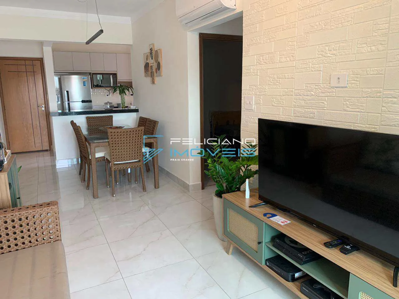 Imagem Apartamento com 2 quartos, Tupi, Praia Grande - R$ 542 mil, Cod: 5960