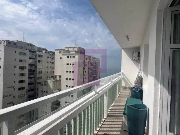 Imagem Apartamento Beira-Mar à Venda por R$ 748.000,00 – Vista para o Oceano na Praia das Pitangueiras, Guarujá