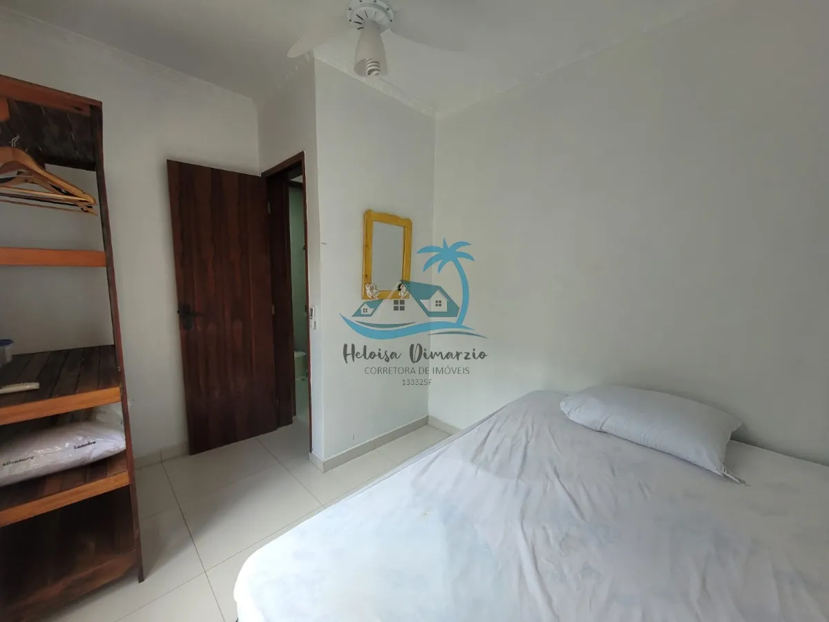 Imagem Apartamento térreo com 2 dormitórios, mobiliado, à venda em Ubatuba no Itaguá