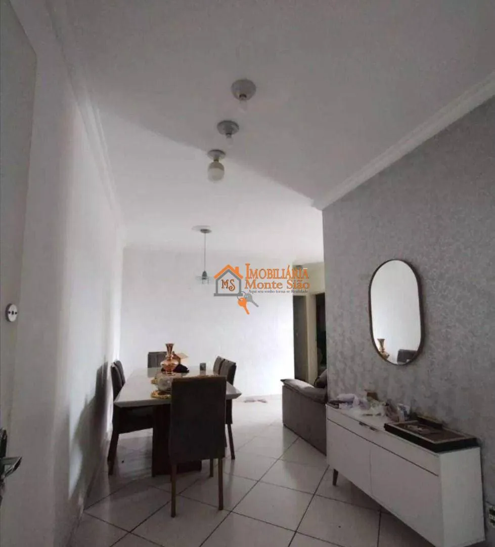 Imagem Apartamento com 3 dormitórios à venda, 80 m² por R$ 372.000,00 - Jardim Valéria - Guarulhos/SP