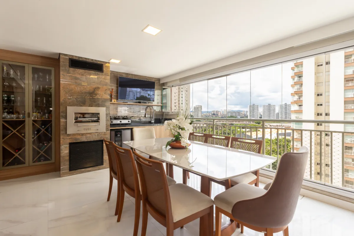 Imagem Apartamento para venda em Vila Anastácio com 3 quartos, sendo 3 suítes, 136m2