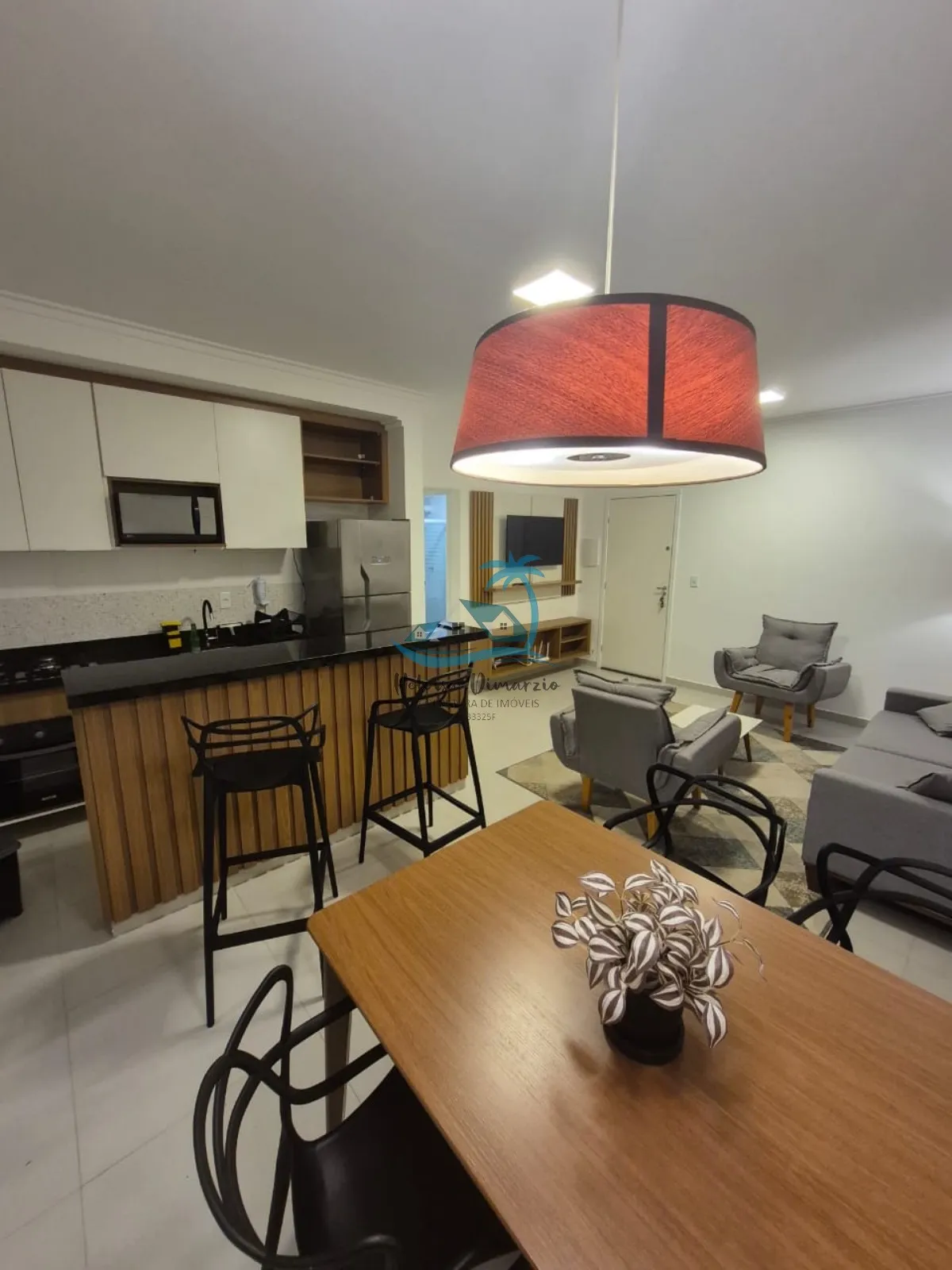 Imagem Apartamento mobiliado com 2 dormitórios à venda no Itaguá - Ubatuba - 350 metros da orla.