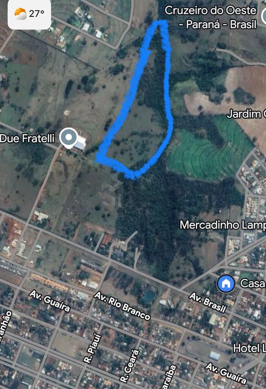 Imagem Terreno 10000m Cruzeiro do Oeste-PR 368