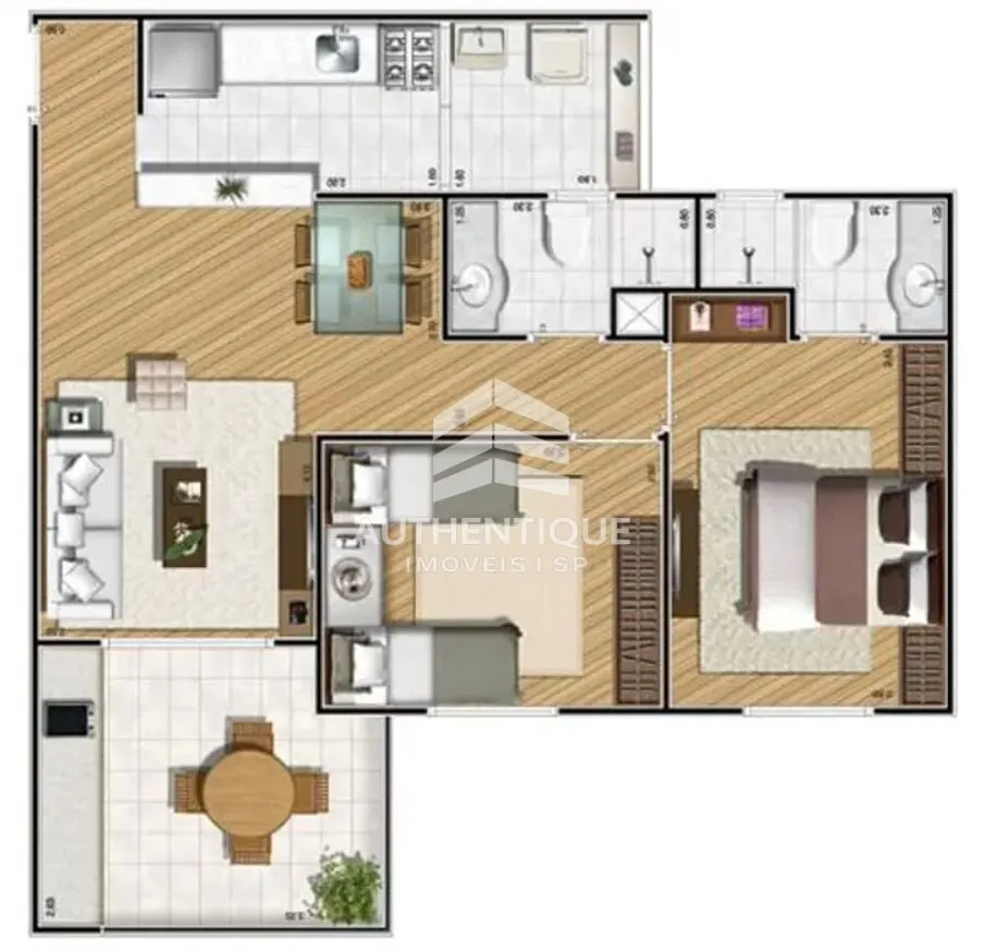 Imagem ILHA DE SANTORINI IPIRANGA - Apartamento à venda no bairro Ipiranga - São Paulo/SP, Zona Sul