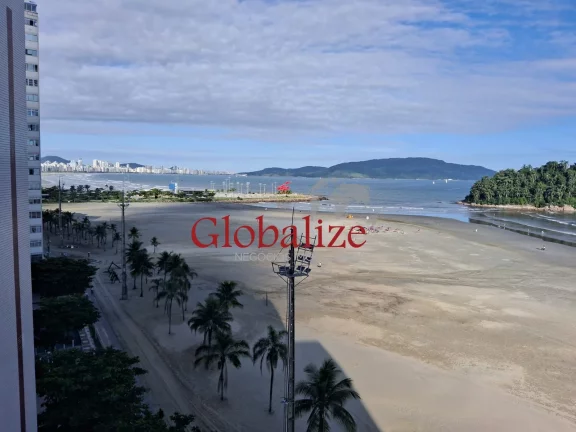Foto do imóvel Lindo apartamento confortável de frente para a praia no bairro do José Menino em Santos-SP (próximo a divisa com São Vicente) por R$ 1.600.000,00