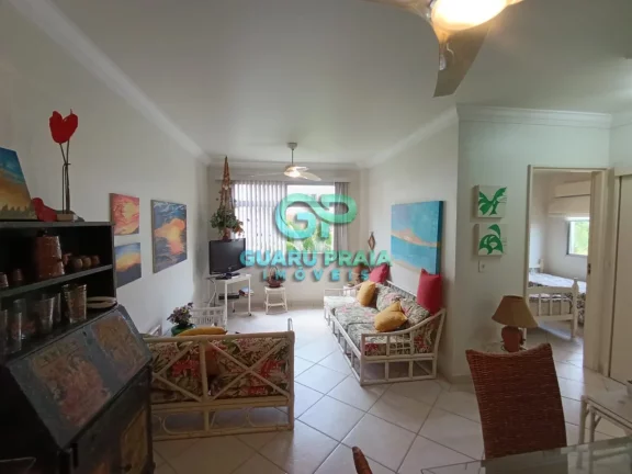 Imagem Apartamento 2 dormitórios com 2 suítes – 100m da Praia da Enseada – Guarujá