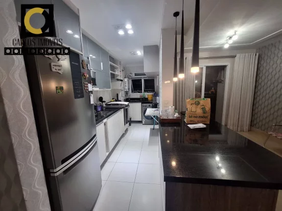 Imagem Apartamento Porteira Fechada - Pompéia - Santos - 2 Quartos