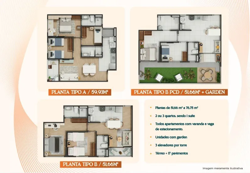 Imagem Apartamento para Venda em Fortaleza, Francisco Sá, 2 dormitórios, 1 suíte, 2 banheiros, 1 vaga