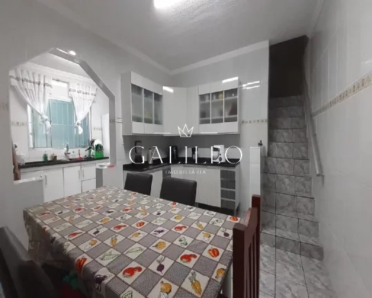 Imagem VENDA CASA SOBRADO 4 DORMITÓRIOS : JARDIM GUANABARA JUNDIAÍ. Área Construída 124,00 m². Área do Terreno  184,00 m².