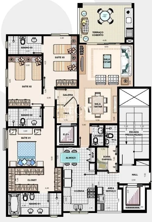 Imagem Apartamento 3 Suítes em Aclimação SP