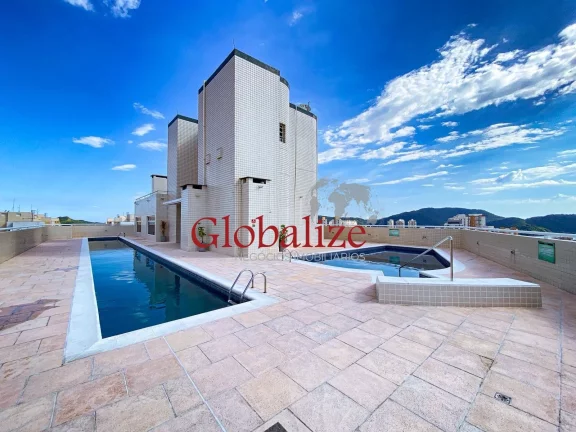 Imagem Apartamento com 2 quartos e 1 suíte, Condomínio tipo clube na Ponta da Praia - Santos. Valor R$ 823.000,00.