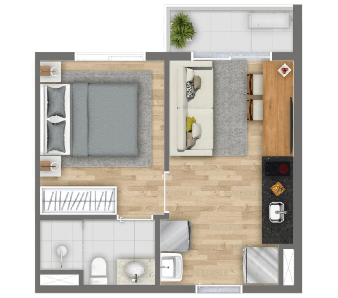 Imagem APARTAMENTO RESIDENCIAL em São Paulo - SP, Campo Belo
