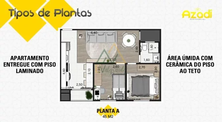 Imagem Apartamento à venda no bairro Weissópolis - Pinhais/PR