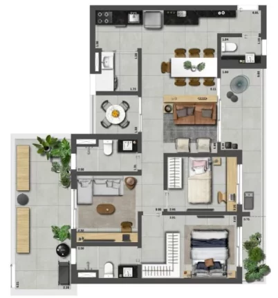 Imagem Apartamento à venda no bairro Moema - São Paulo/SP