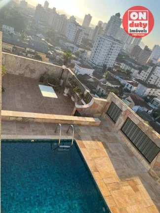 Imagem Cobertura com 4 quartos à venda, 361 m² por R$ 3.843.000 - Ponta da Praia - Santos/SP