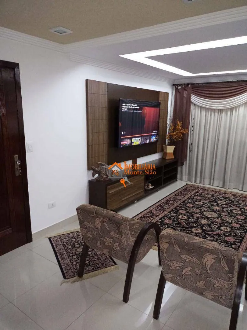 Imagem Sobrado com 3 dormitórios à venda, 131 m² por R$ 954.000,00 - Jardim Santa Clara - Guarulhos/SP