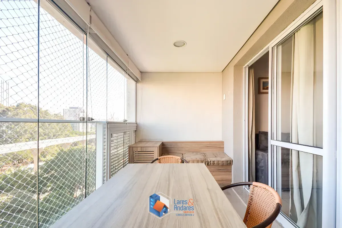 Imagem Apartamento para venda em Brooklin com 1 quarto, sendo 1 suíte, 43m²