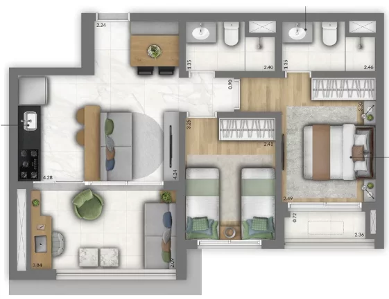 Imagem Apartamento à venda no bairro Vila Clementino - São Paulo/SP