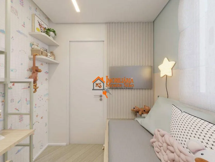 Imagem Apartamento com 2 dormitórios à venda, 33 m² por R$ 334.900,00 - Vila Nova Bonsucesso - Guarulhos/SP