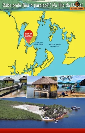 Imagem ILHA NA BAÍA DE TODOS OS SANTOS
