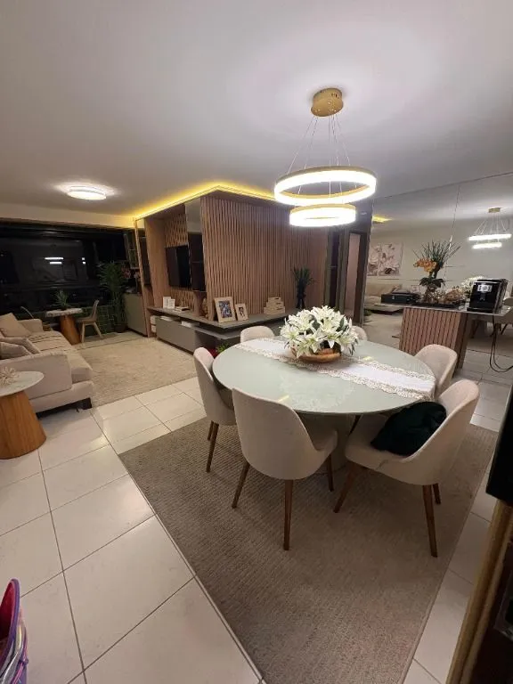Imagem Apartamento com 98 m², vista mar, 3 quartos, mobiliado, 2 vagas e lazer completo em Manaíra, próximo à praia.