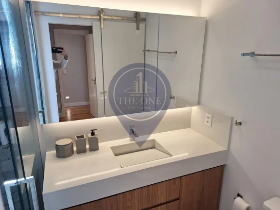 Imagem Apartamento de alto padrão à venda no Brooklin Novo, São Paulo-SP: 3 quartos, 3 suítes, 2 salas, 4 banheiros, 2 vagas.
