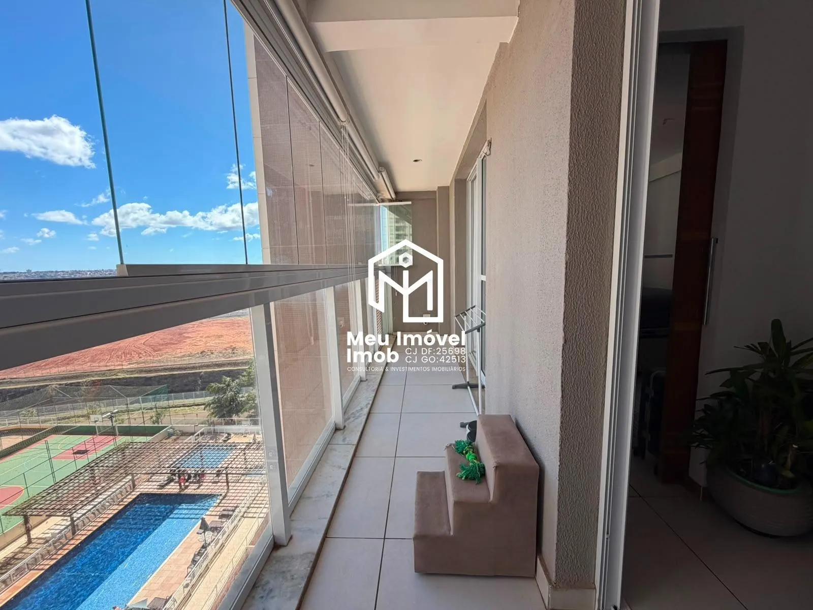 Imagem Blend Apartments APTO 1 Quarto 1 Vaga 47m² Mobiliado Varanda