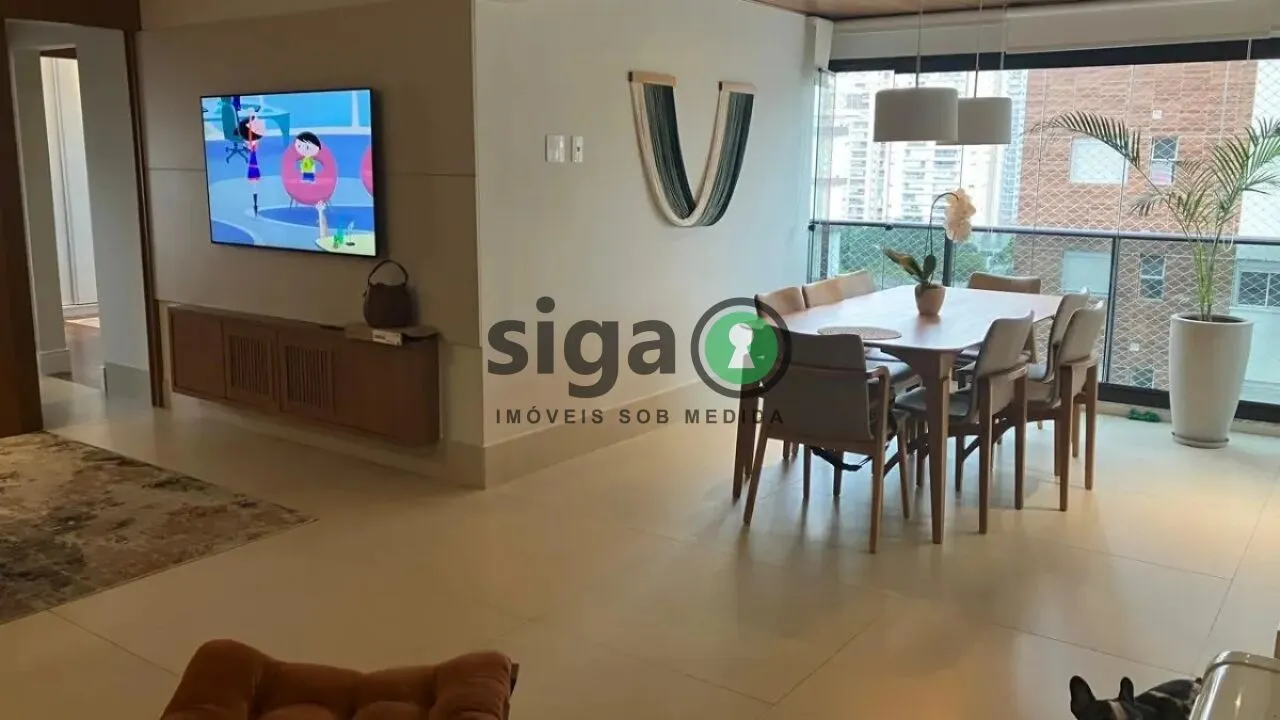Imagem Apartamento de 105m² 3 dormitórios para venda na Chácara Santo Antônio - São Paulo/SP