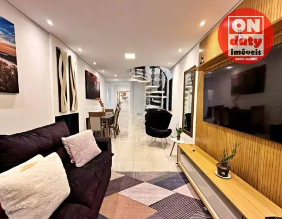 Imagem Cobertura com 3 quartos à venda, 258 m² por R$ 2.520.000 - Boqueirão - Santos/SP