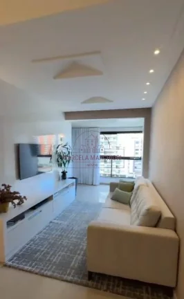 Imagem lindo 3 quartos, suite, montado e decorado, frente, sol da manhã