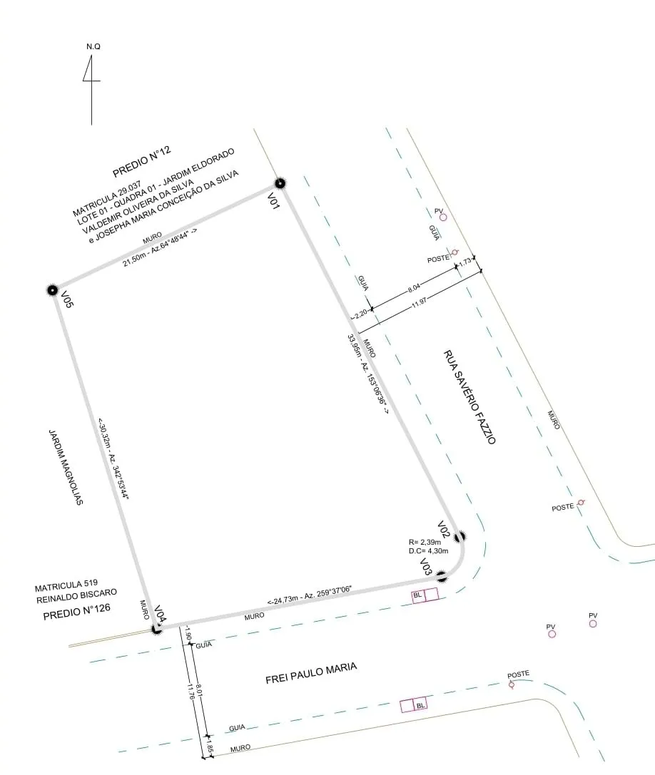 Imagem Lote de 815,20m² a venda, Localizado no Bairro Jardim Magnolia Sorocaba/SP!