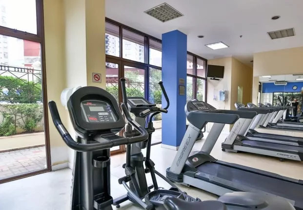 Imagem Flat disponível para venda no Quality Suites Long Stay Vila Olímpia, com 52m², 1 dormitório e 1 vaga