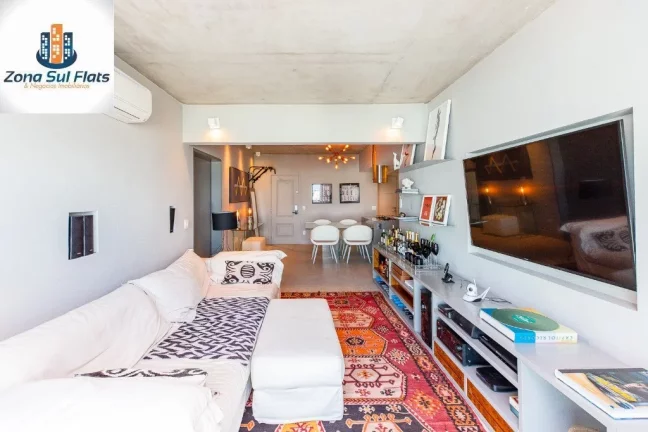 Imagem Impecável Apartamento à Venda No Brooklin Com 1 Suíte e 2 Vagas