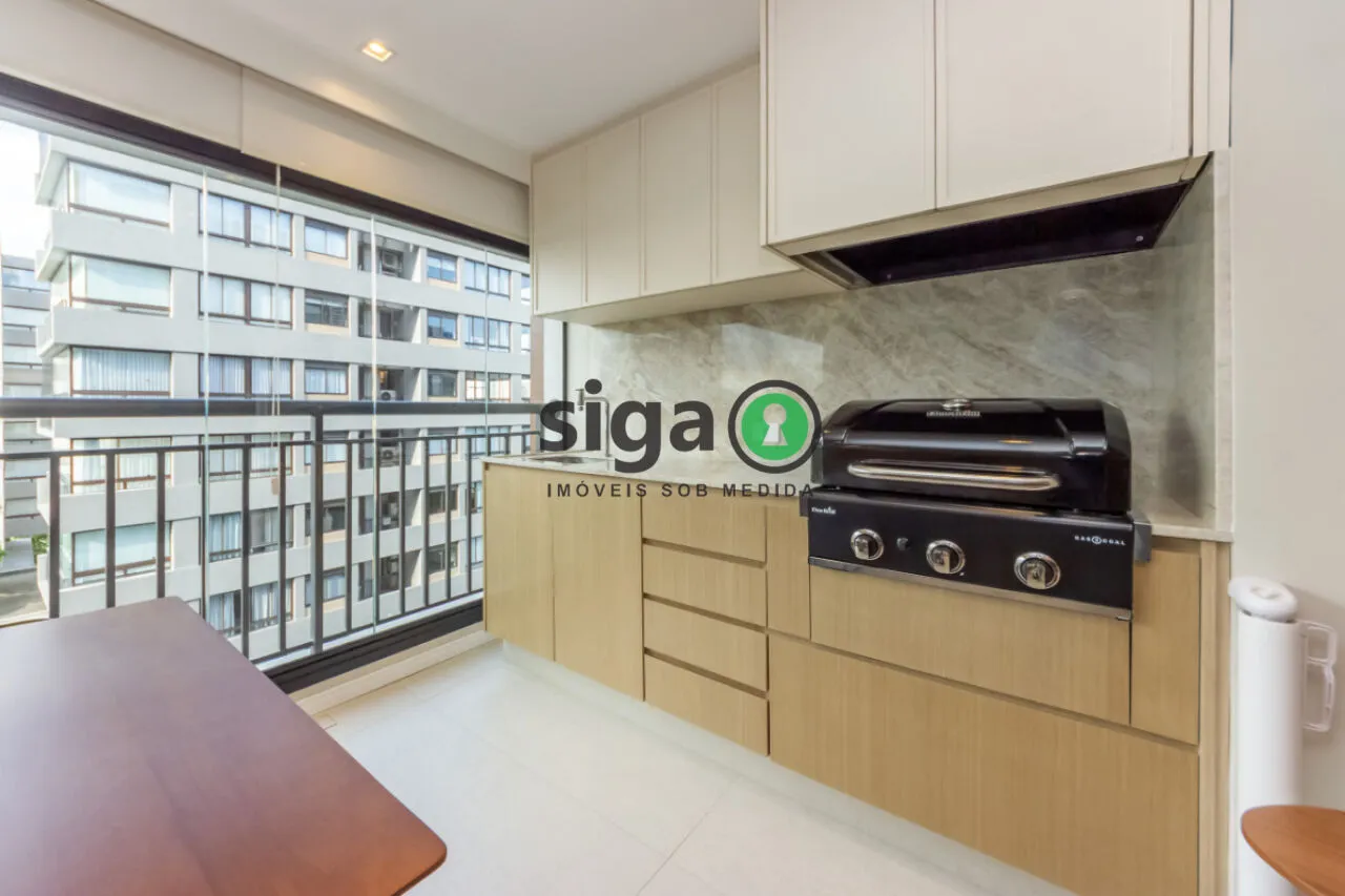 Imagem Apartamento no Brooklin, 149m², 3 suítes, varanda gourmet, 2 vagas, alto padrão, pronto