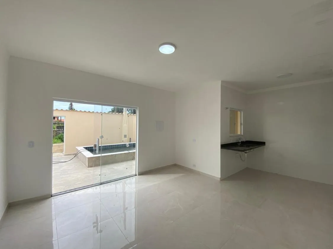 Imagem CASA NOVA COM PISCINA E ACEITA FINANCIAMENTO BANCÁRIO NO CIBRATEL II EM ITANHAÉM
