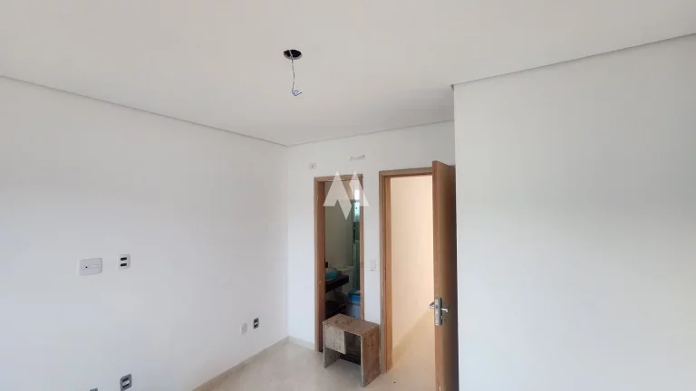 Imagem Casa Padrão, sobreposta alta, nova, 2 dormitórios, 2 banheiros, 1 vaga - Radio Clube, - Santos/SP