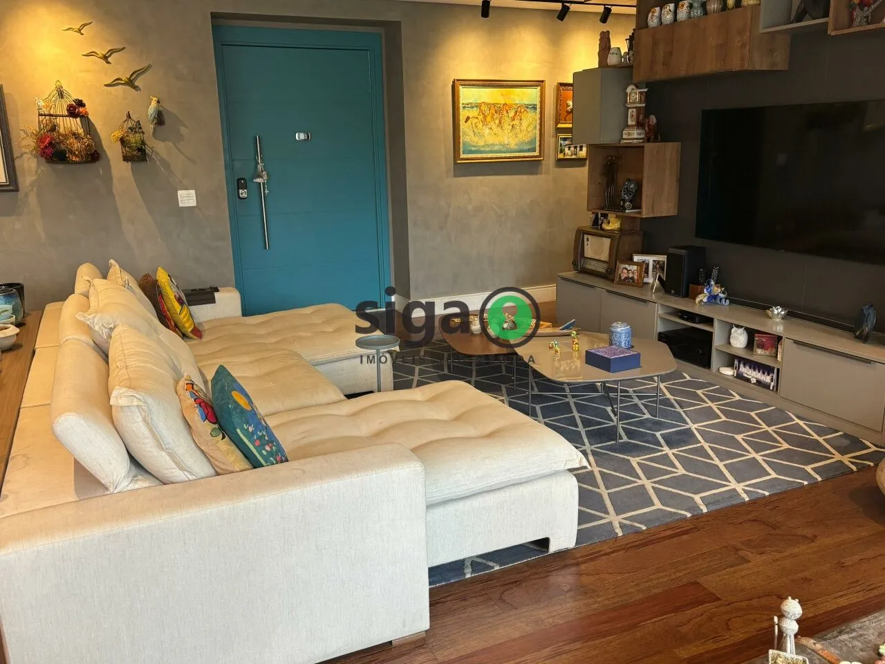 Imagem Apartamento à Venda no Brooklin ? 189m², 3 Quartos, 3 Vagas e Lazer Completo